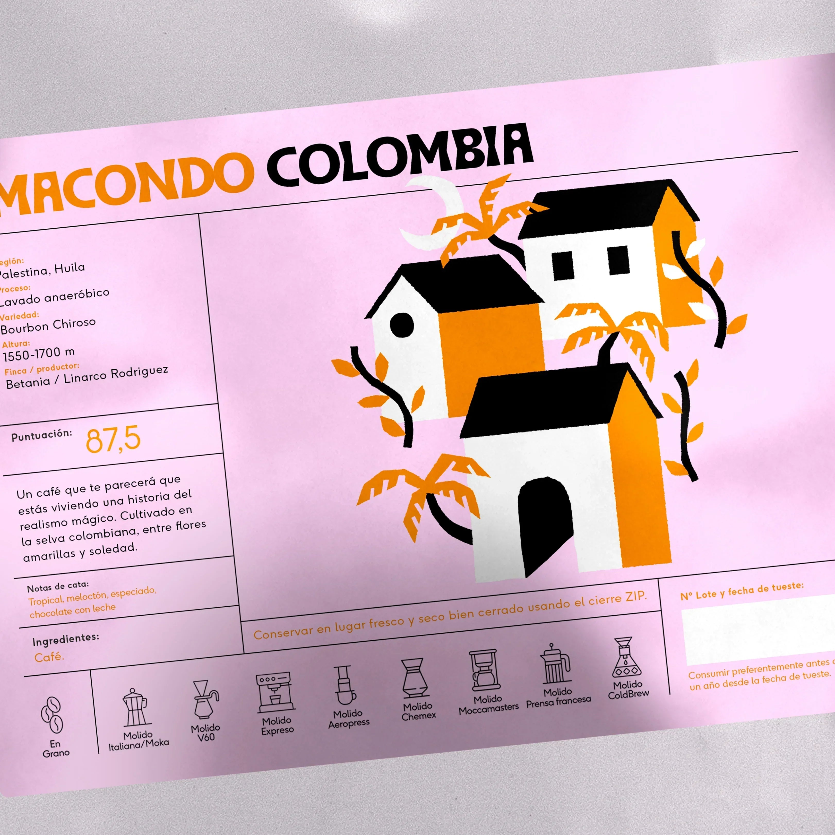 MACONDO de COLOMBIA (1 Kg.)