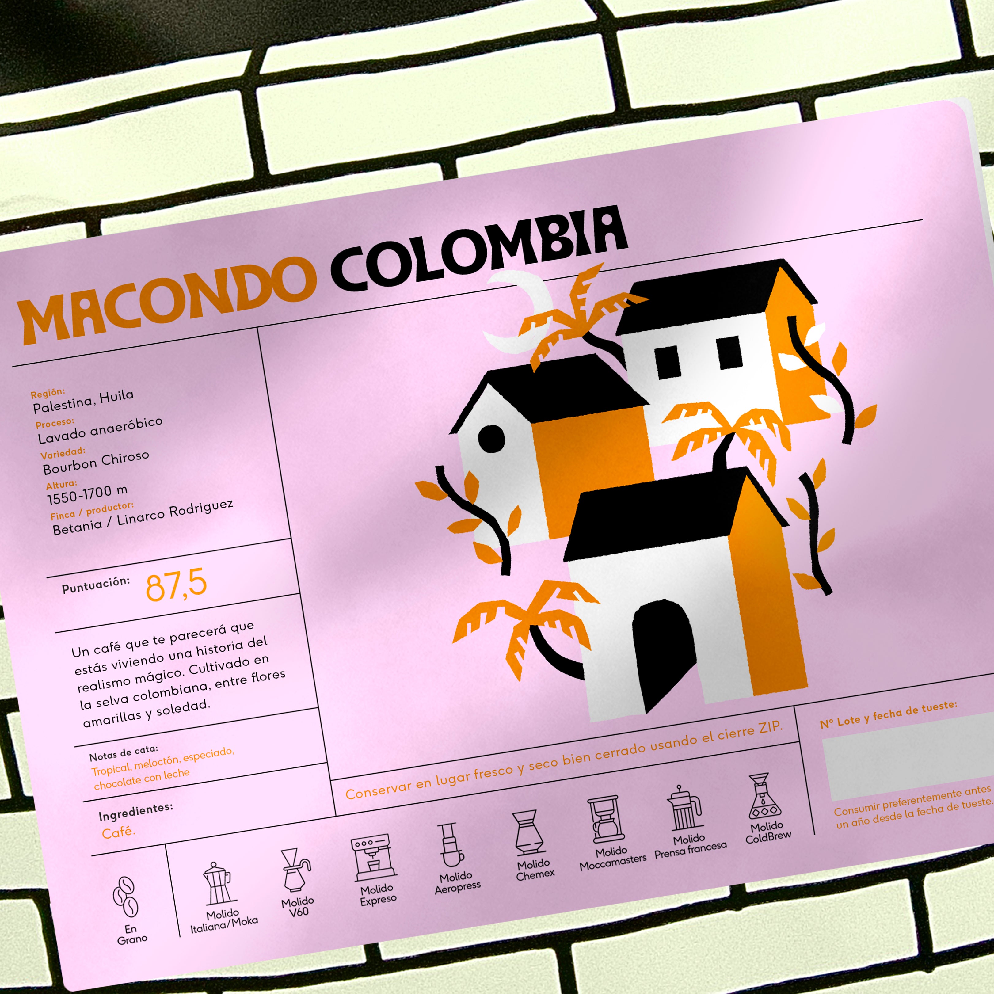 MACONDO de COLOMBIA (1 Kg.)