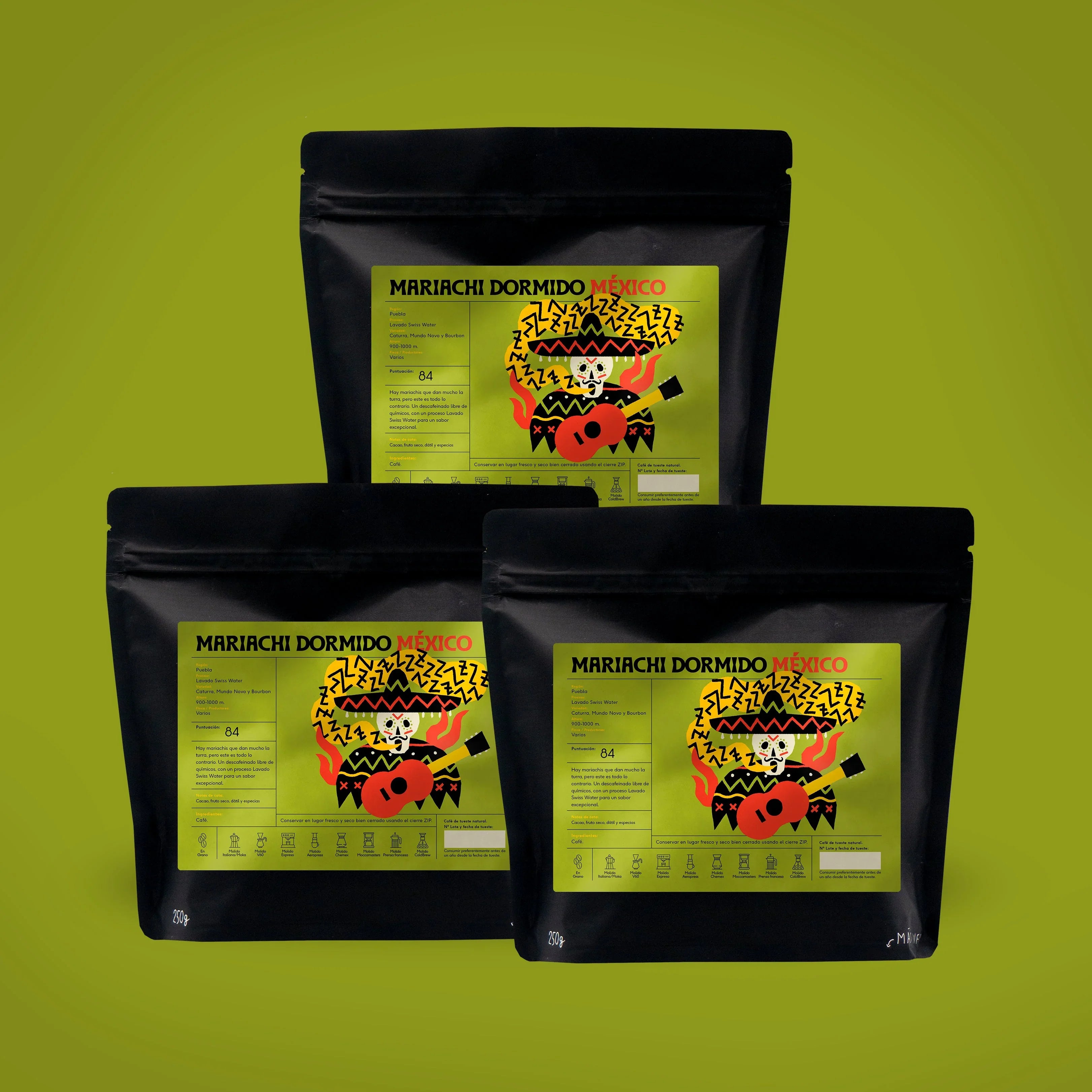 Pack Descafeinado MARIACHI DORMIDO