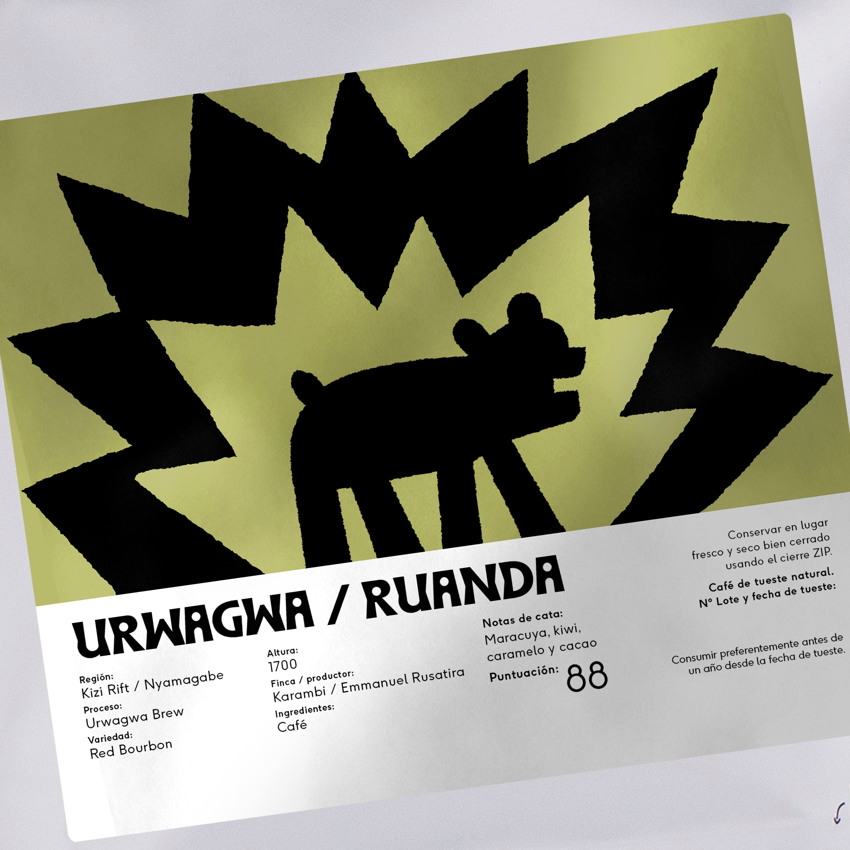 Urwagwa de Ruanda (250gr.)