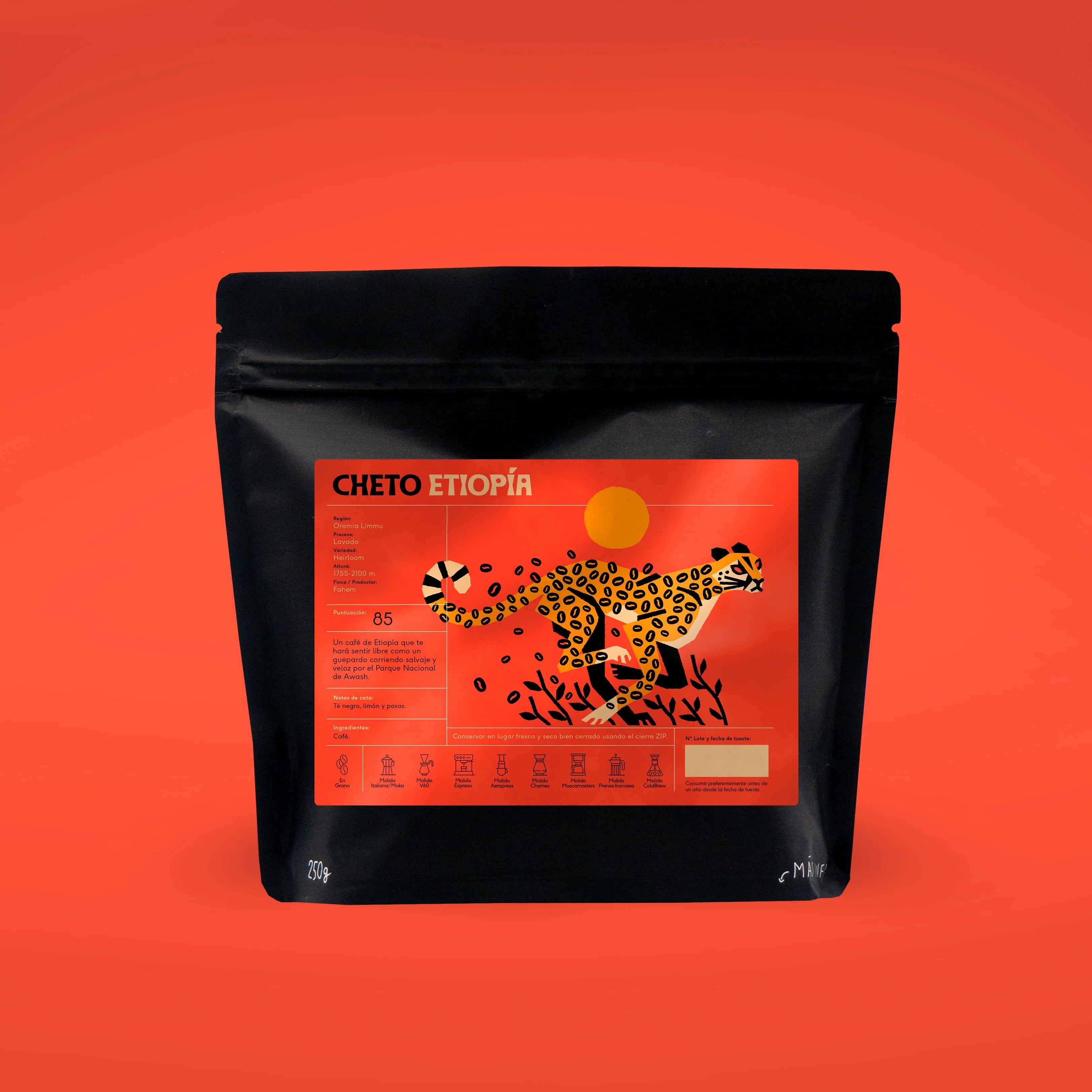 Cheto de Etiopía (250 gr)