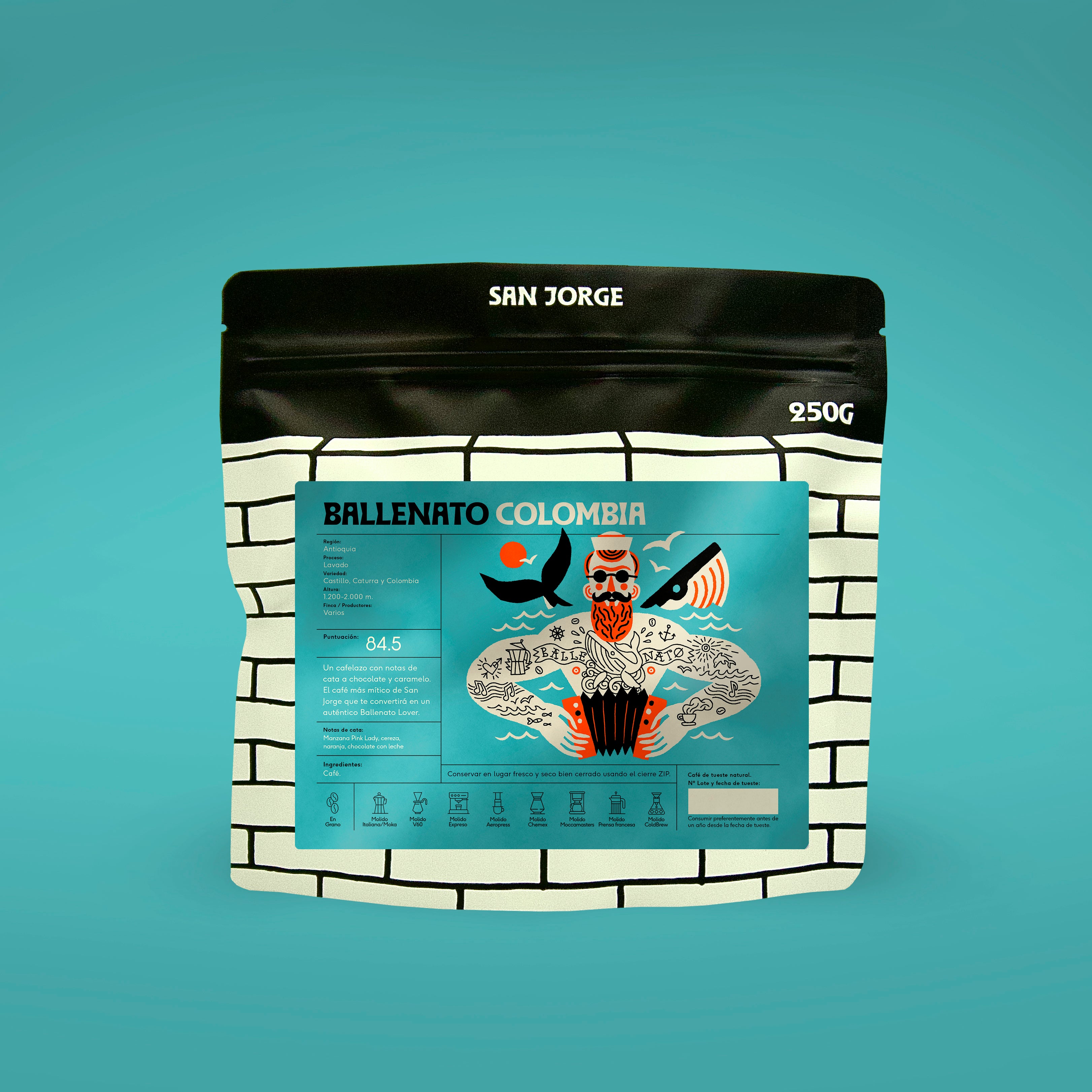 Ballenato de Colombia (250gr)