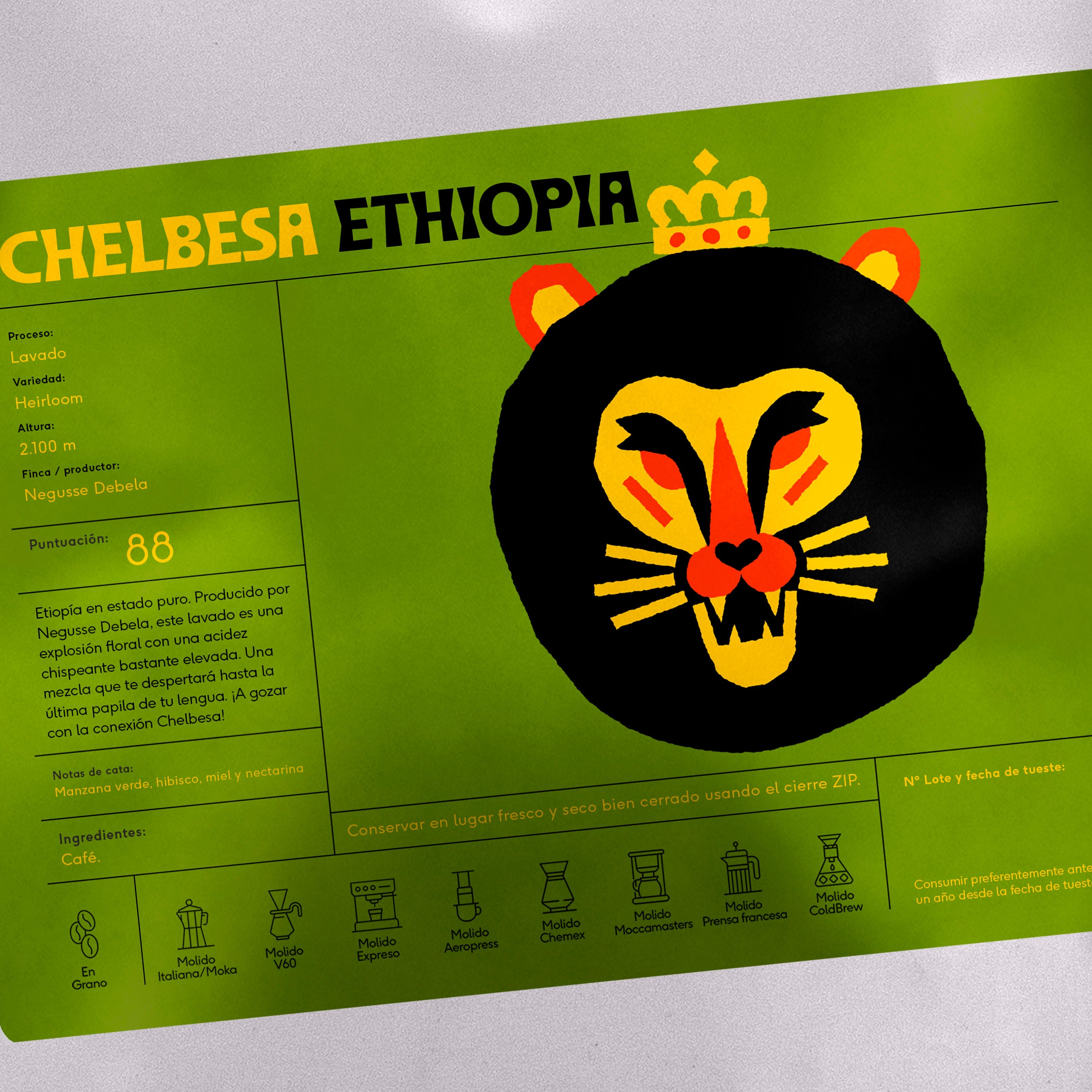 CHELBESA de Etiopía