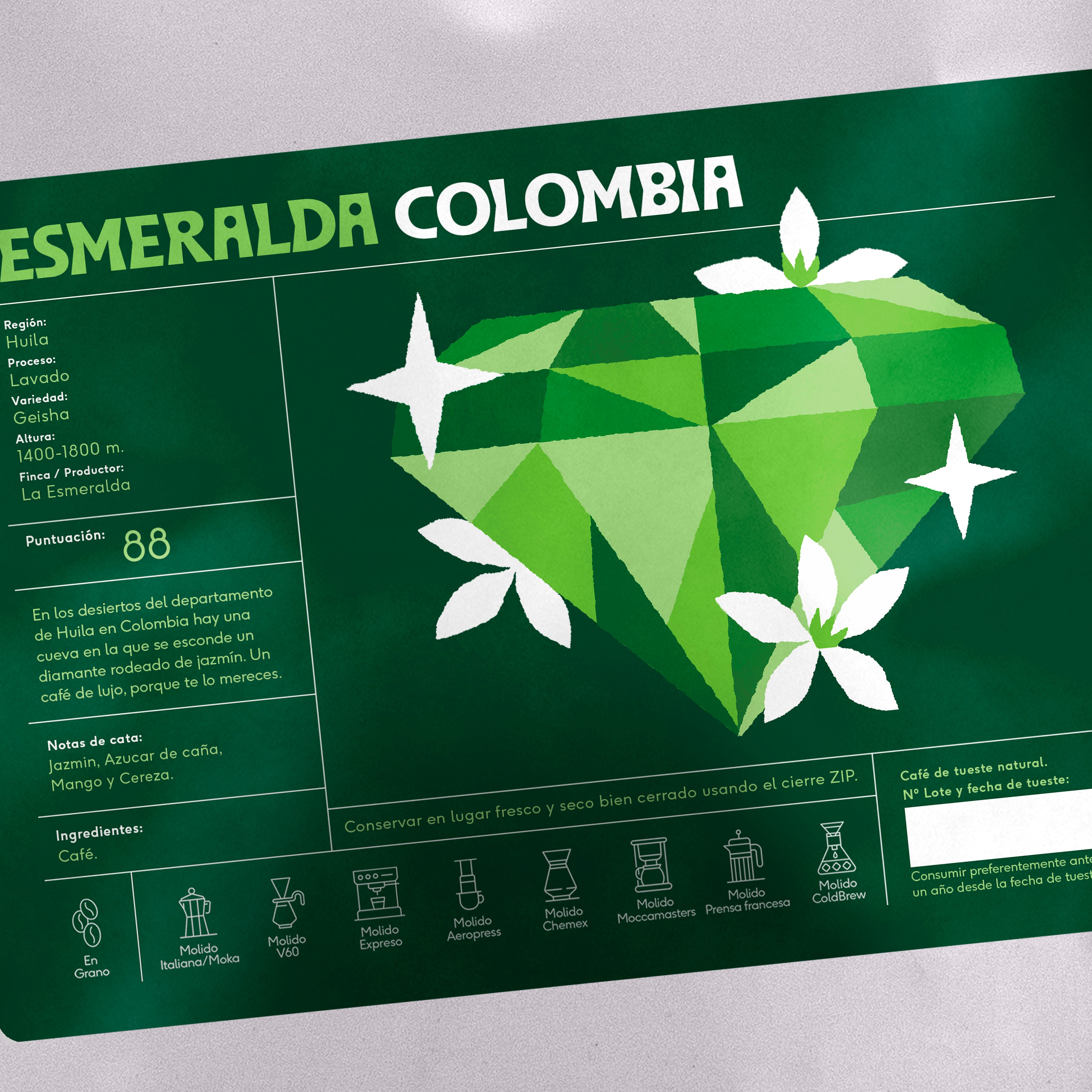 ESMERALDA de Colombia