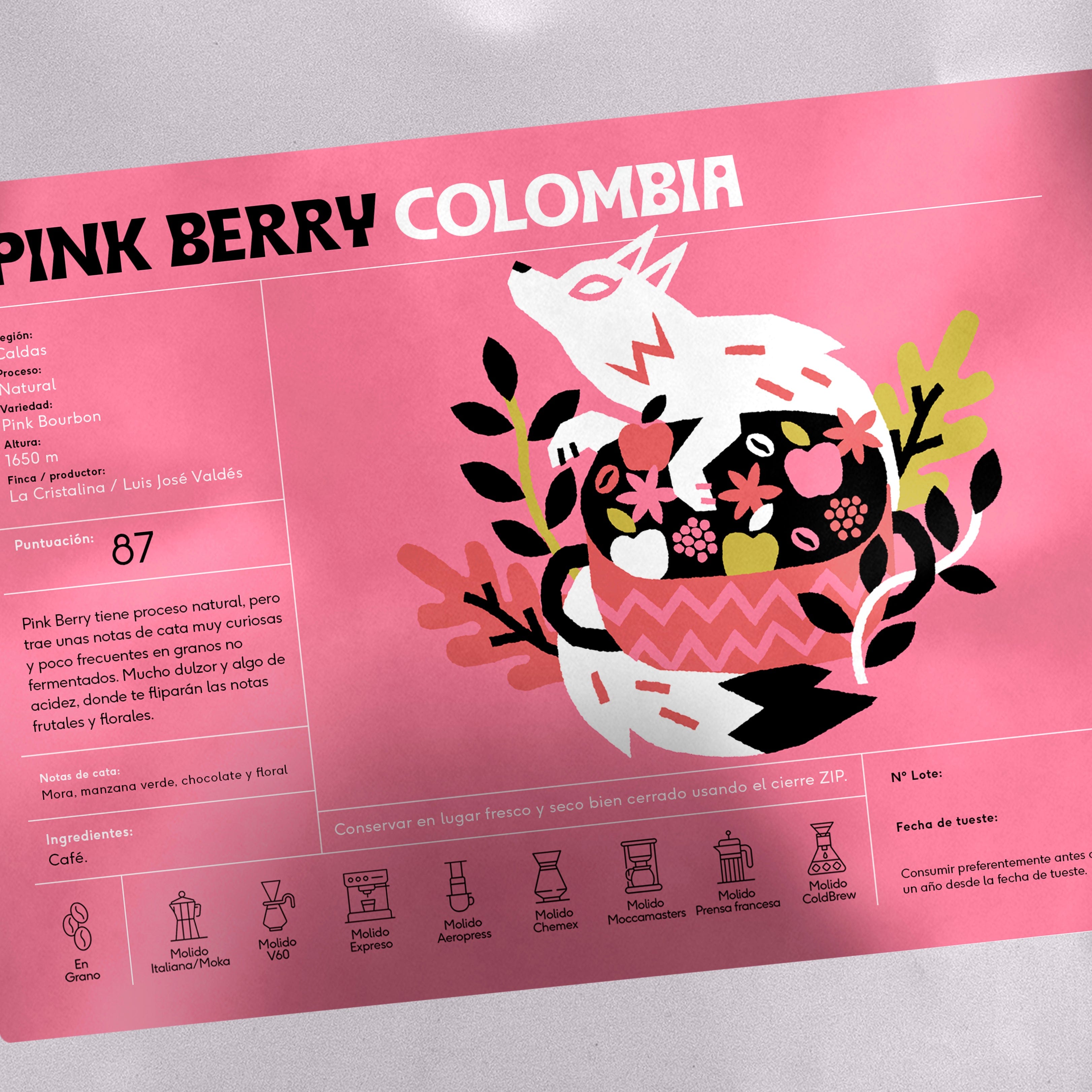 PINK BERRY de Colombia
