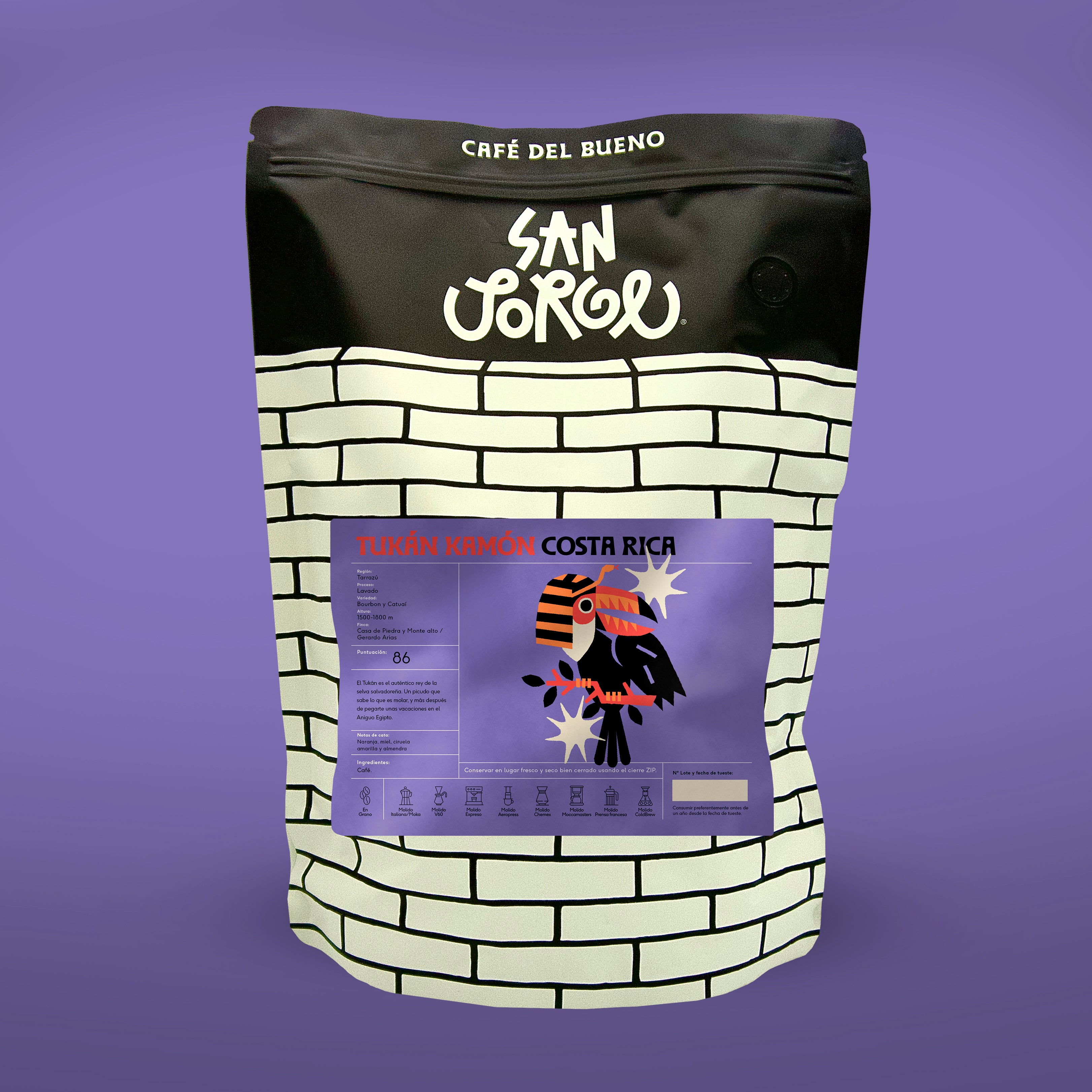 TUKÁN KAMÓN de Costa Rica (1kg)