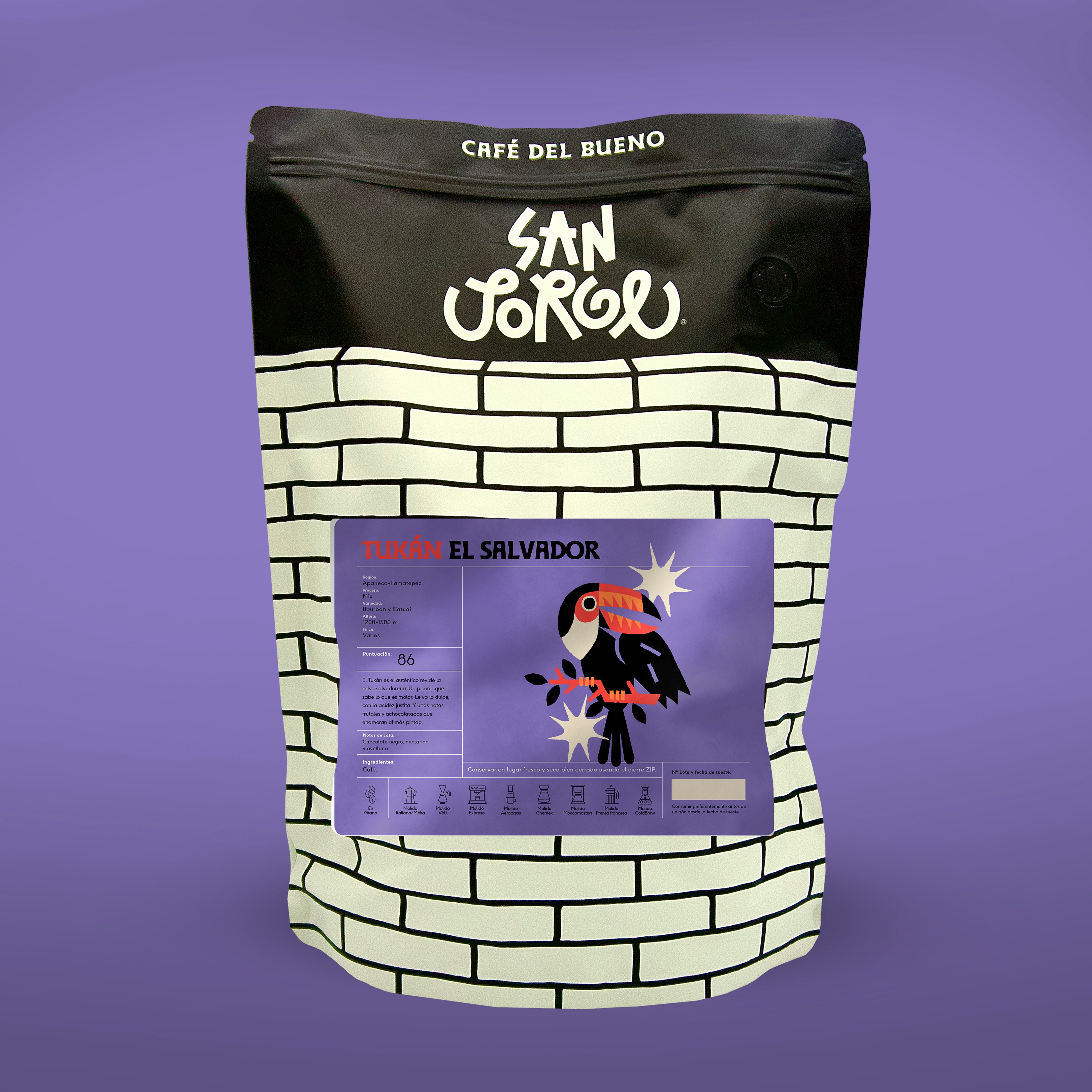 Tukán de El Salvador (1kg)