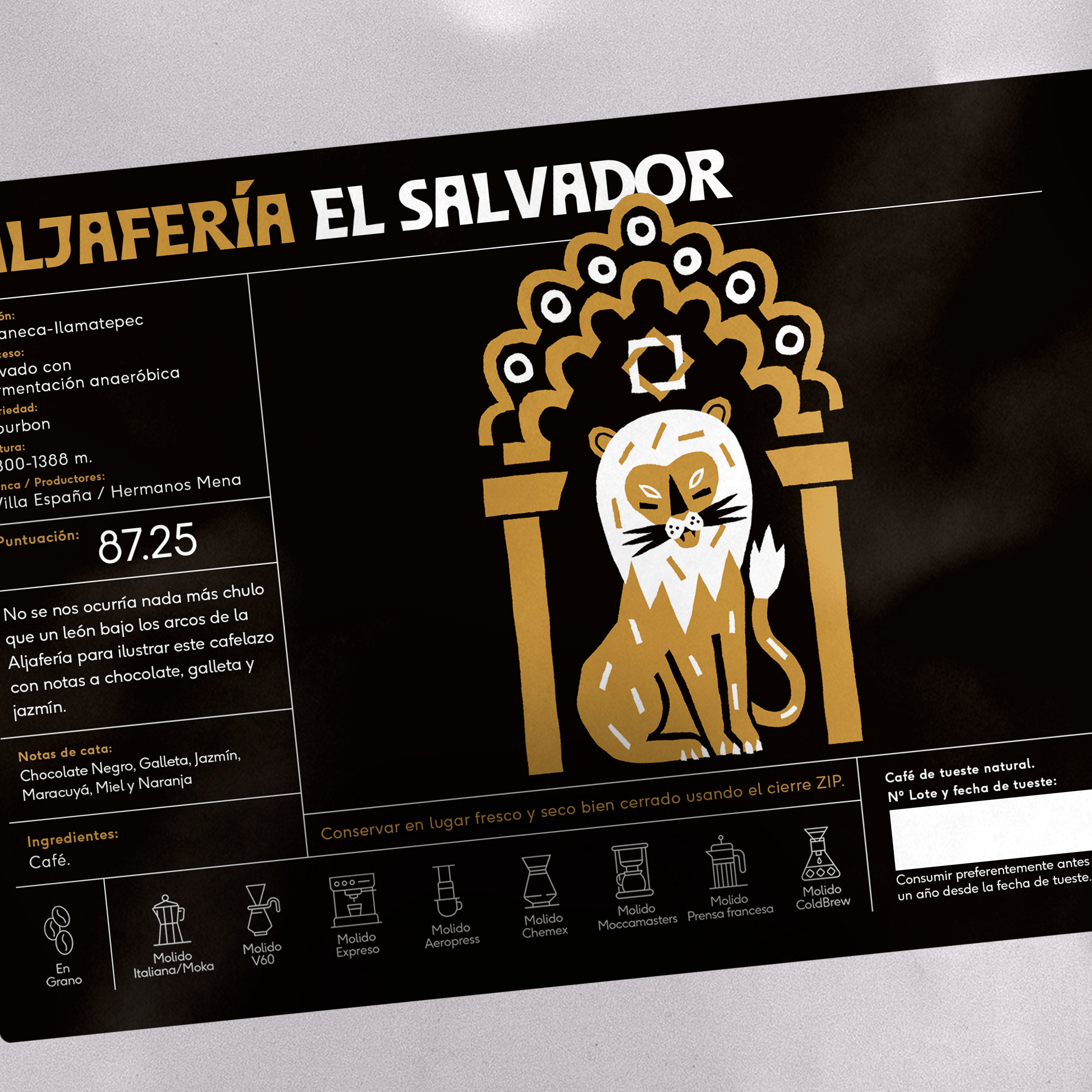 Aljafería de El Salvador (250 gr.)