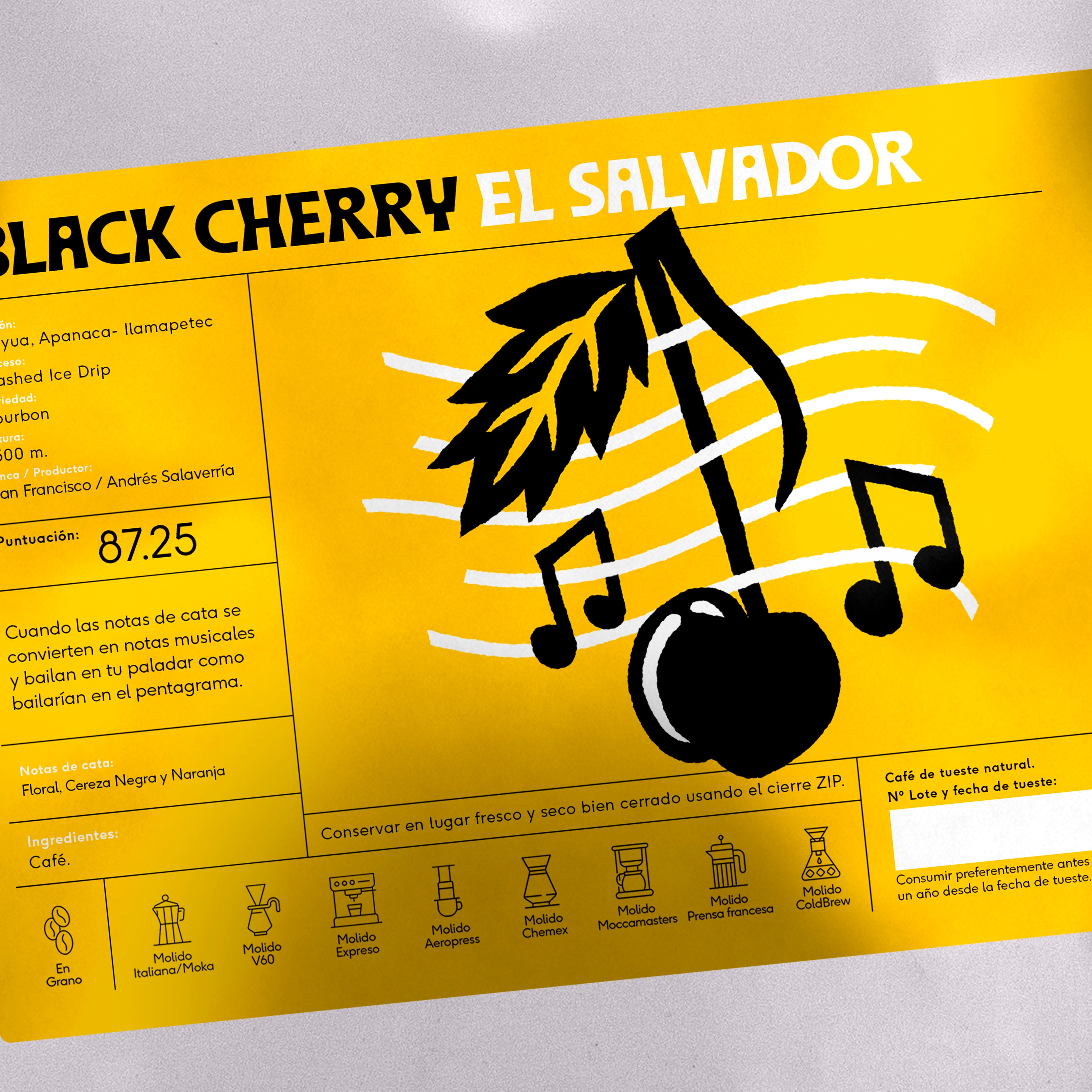 Black Cherry de El Salvador (250 gr.)