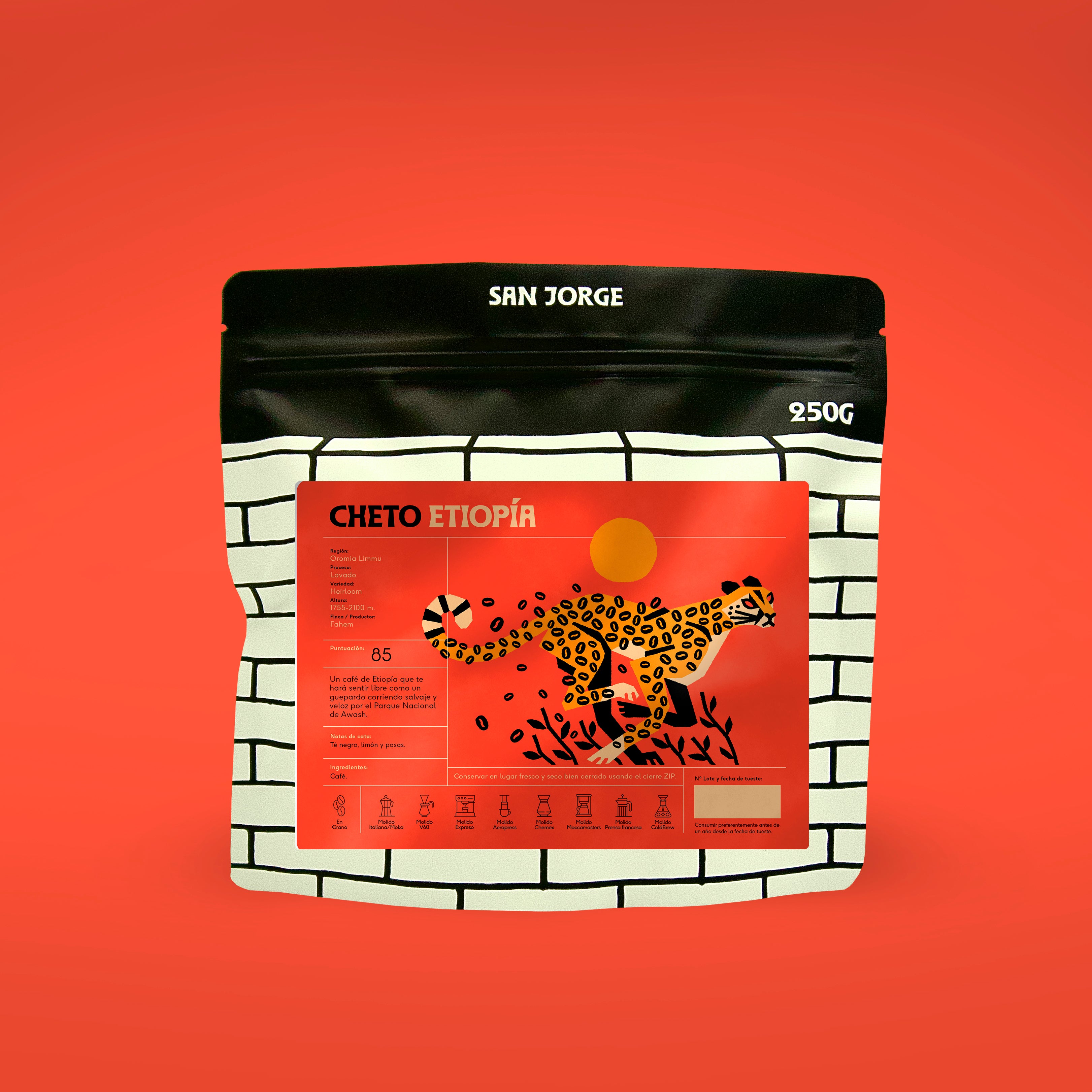 Cheto de Etiopía (250 gr)