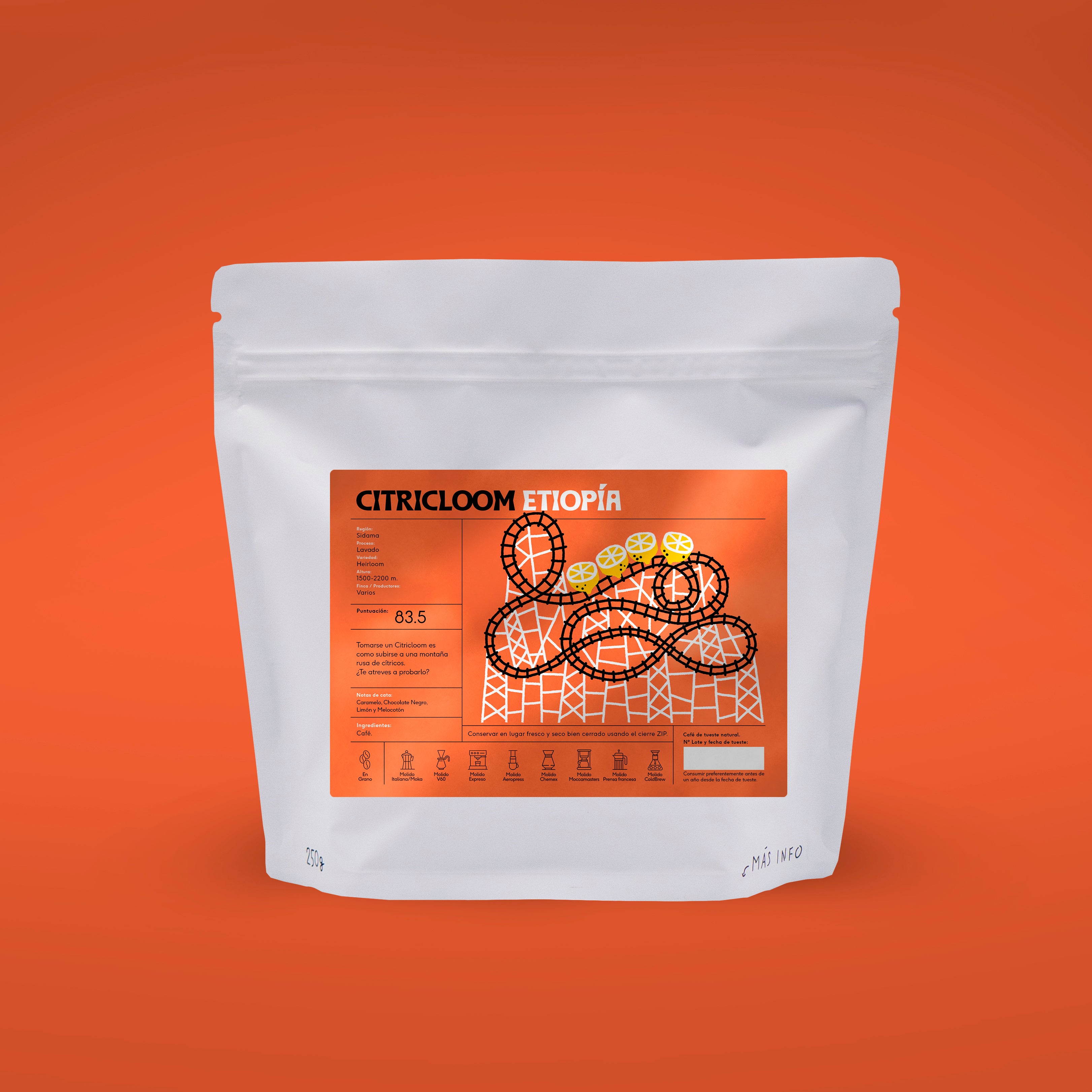 CITRICLOOM de Etiopía (250 gr.)