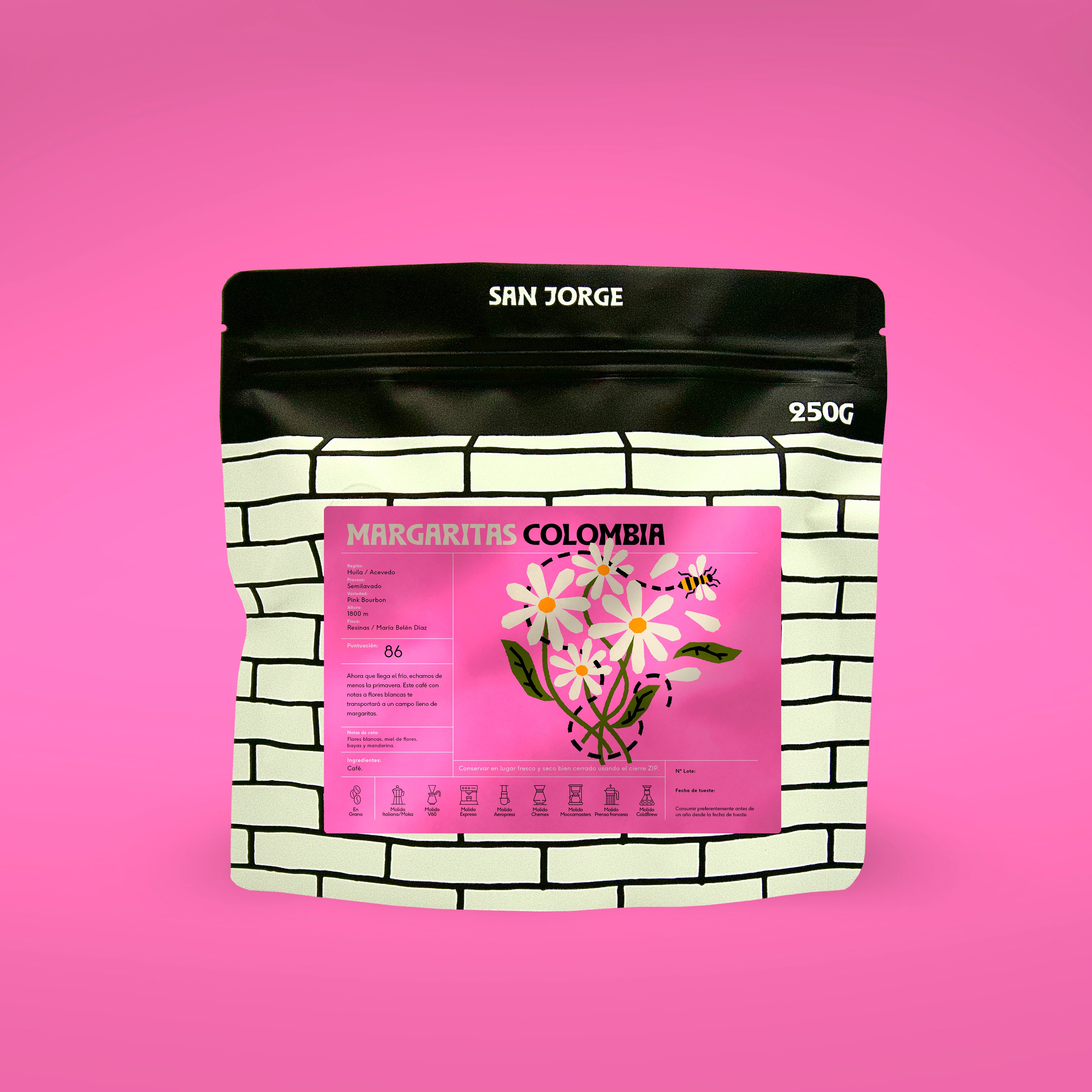 MARGARITAS de COLOMBIA (250 gr.)